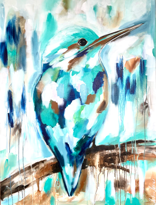 Kingfisher Song - Julia Jones Art