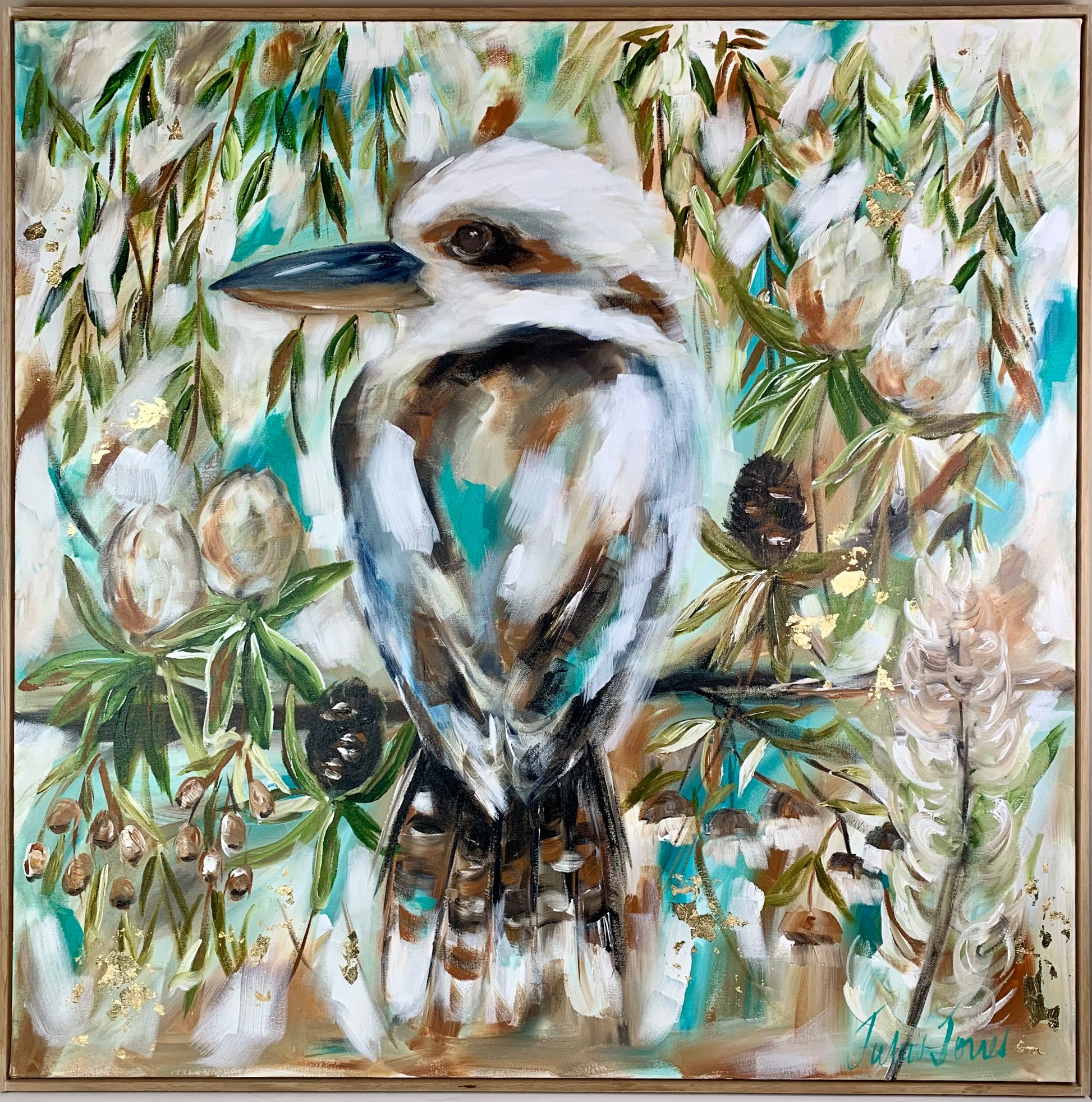 Birds - Oh so Aussie Kookaburra - Julia Jones Art