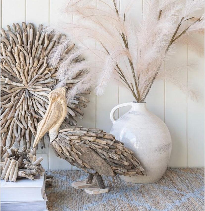 Homewares - Driftwood Pelican - Julia Jones Art