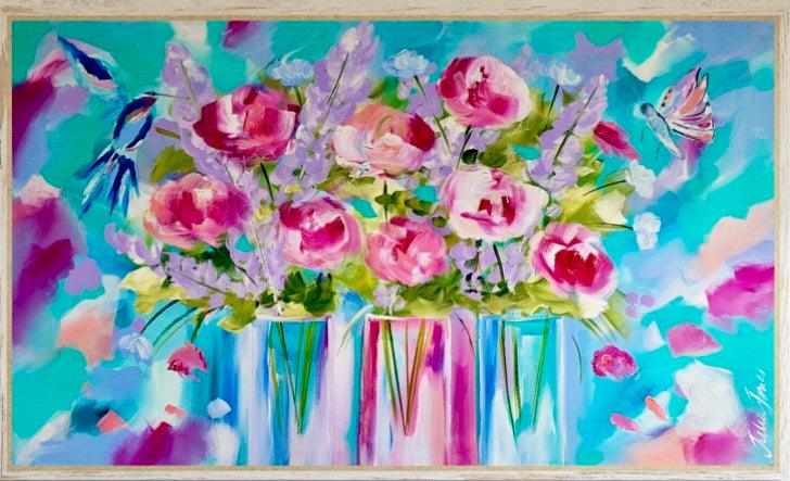 The Fragrance of Fresh flowers  - Original Artwork - Available by Commission